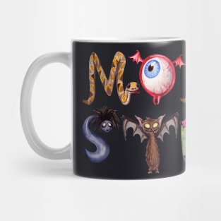 MOM Momster Funny Halloween for Mom Mug